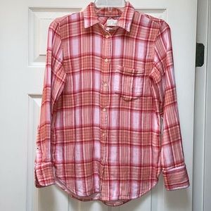 J. Crew women’s flannel shirt XS